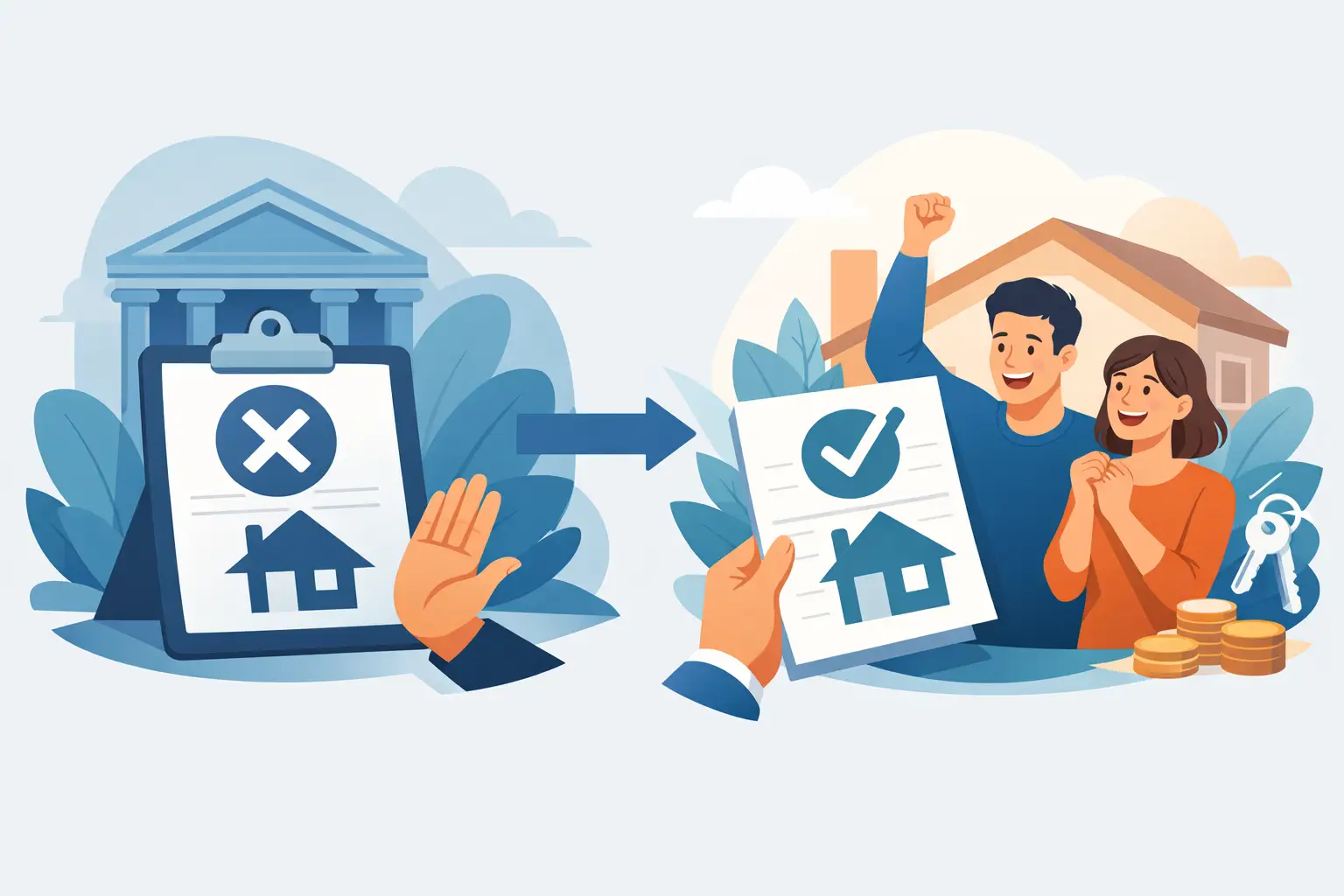 Mortgage Approved After Bank Decline