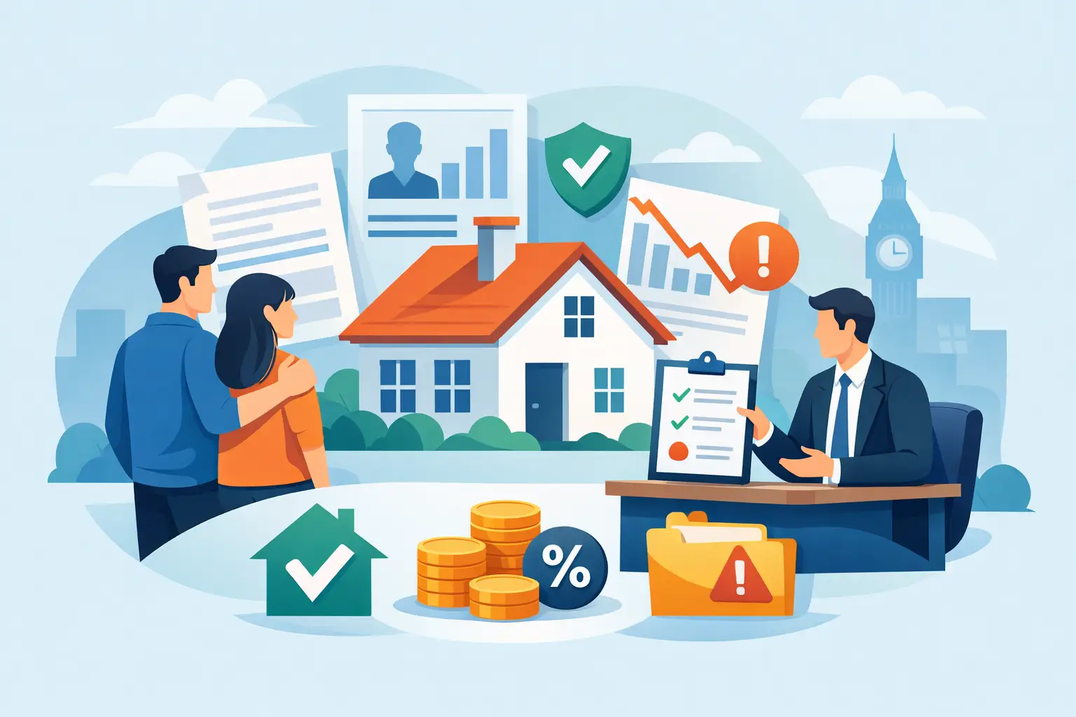 Mortgage With Defaults UK – What Lenders Want
